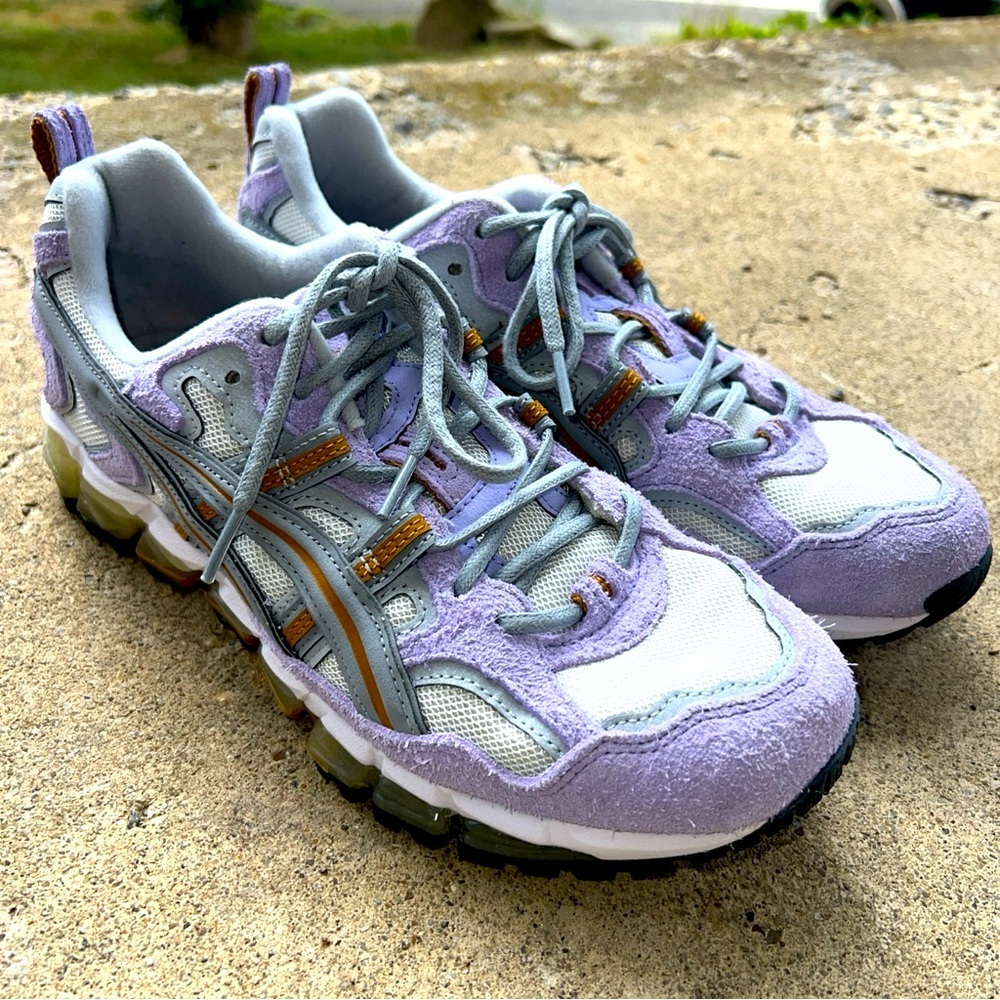 ASICS Gel-Nandi Grey/Purple 1022A345 Women’s Size 10M - Picture 1 of 11